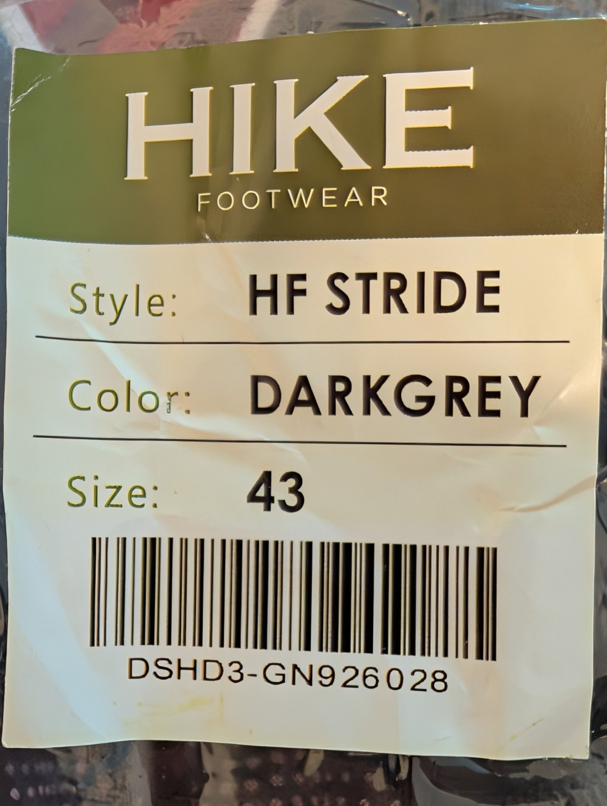 Hike Footwear W 12-12.5 M 10-10.5 Dark Grey Stride Barefoot Walking Shoes