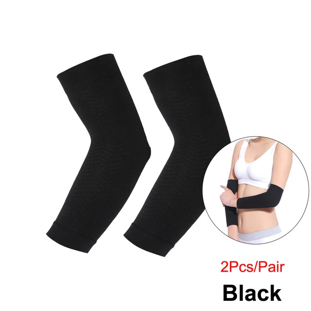2× Slimming Arm Sleeves Arm Elastic Compression Arm Shapers Sport Fitnes Gift US