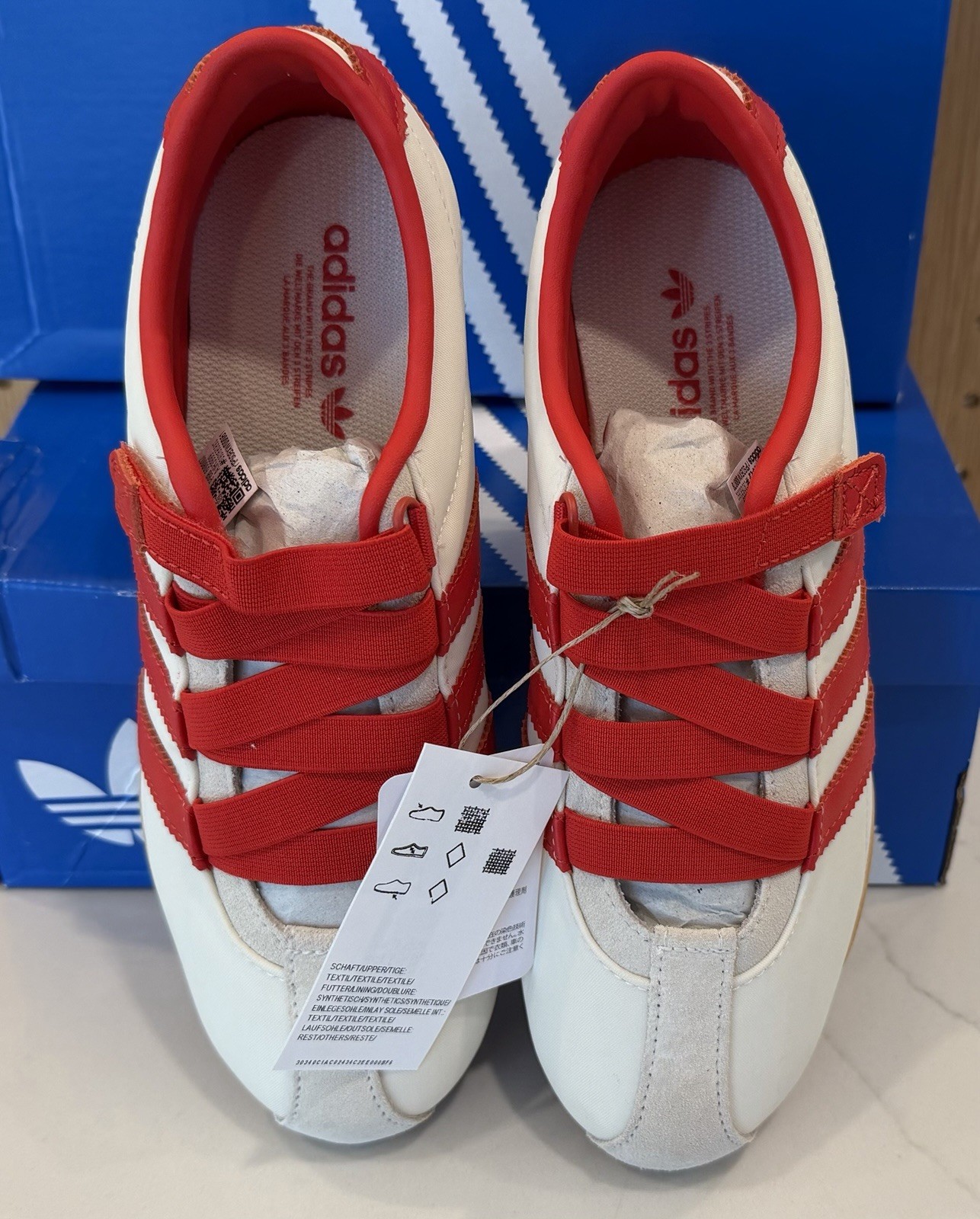 adidas Tokyo MJ Cream White Red [Size 5-10 Women] *FAST SHIP* IH3999