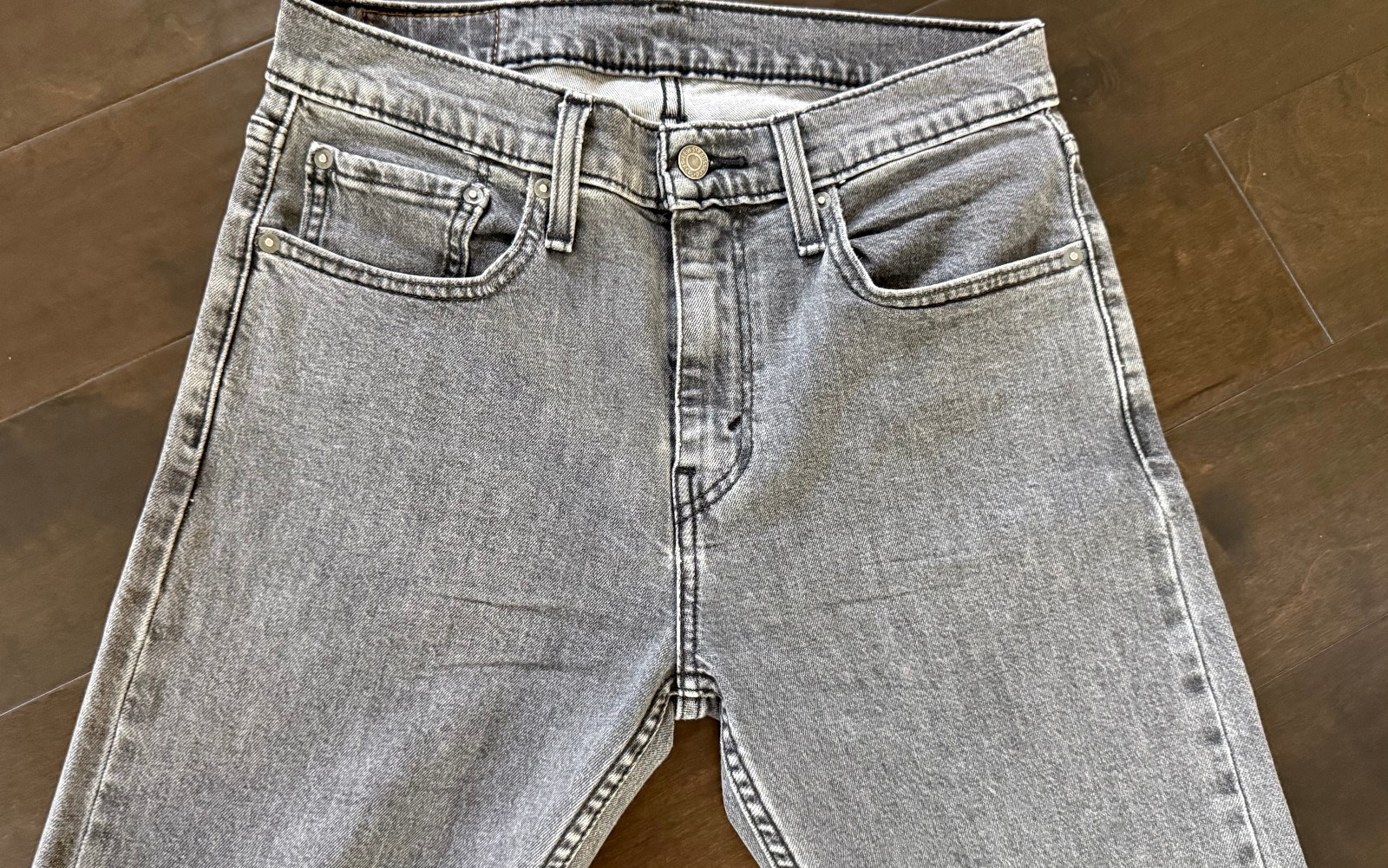 Levi’s 512 – Slim Taper Men’s Jeans – Gray – 31″ X 32″