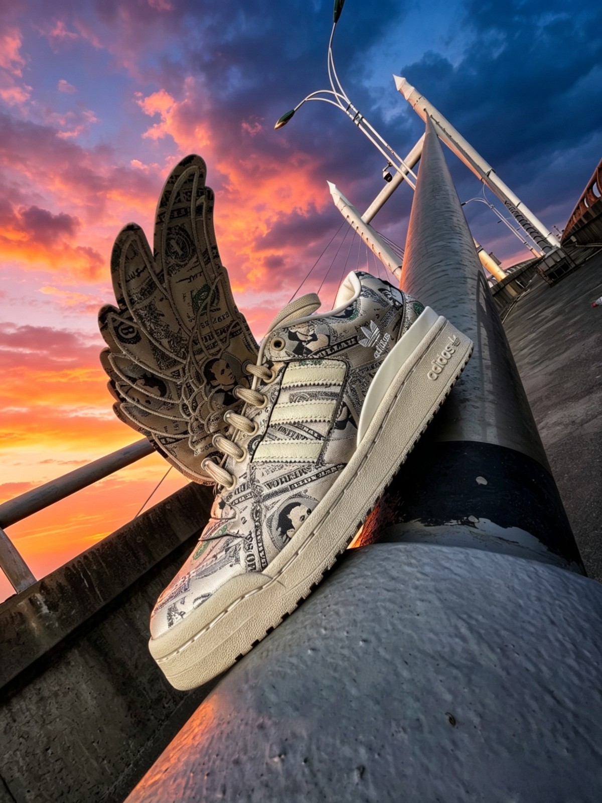 Jeremy Scott x adidas originals Forum Low Wings Money GX6393