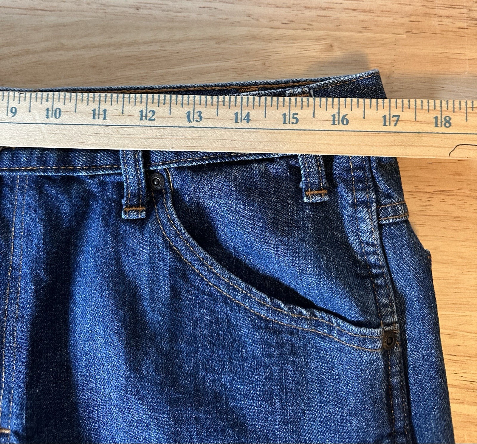 Dickies Men’s Blue Jeans In Size 34X34 Preowned