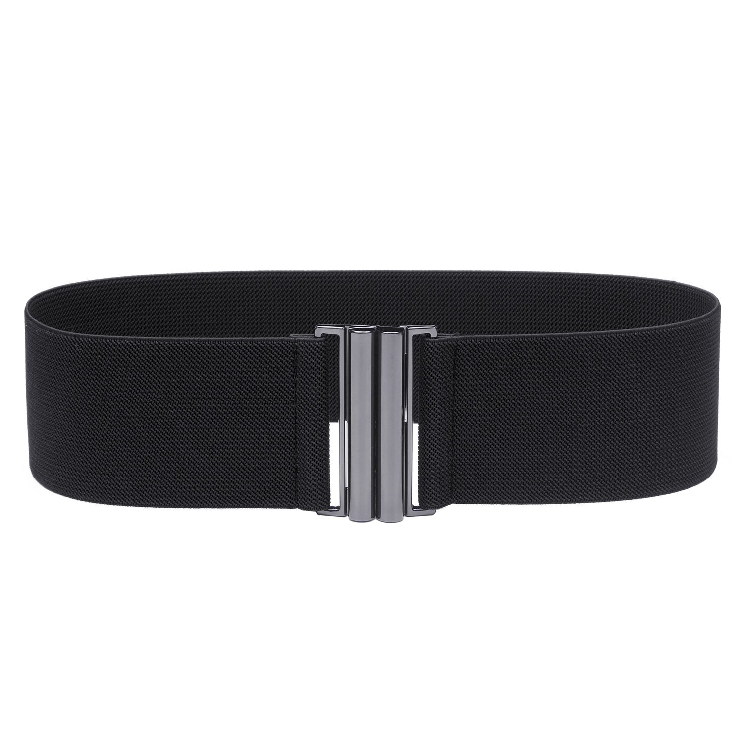 Womens Wide Elastic Waist Belt Cinch Belt Trimmer Stretch Waistband Top