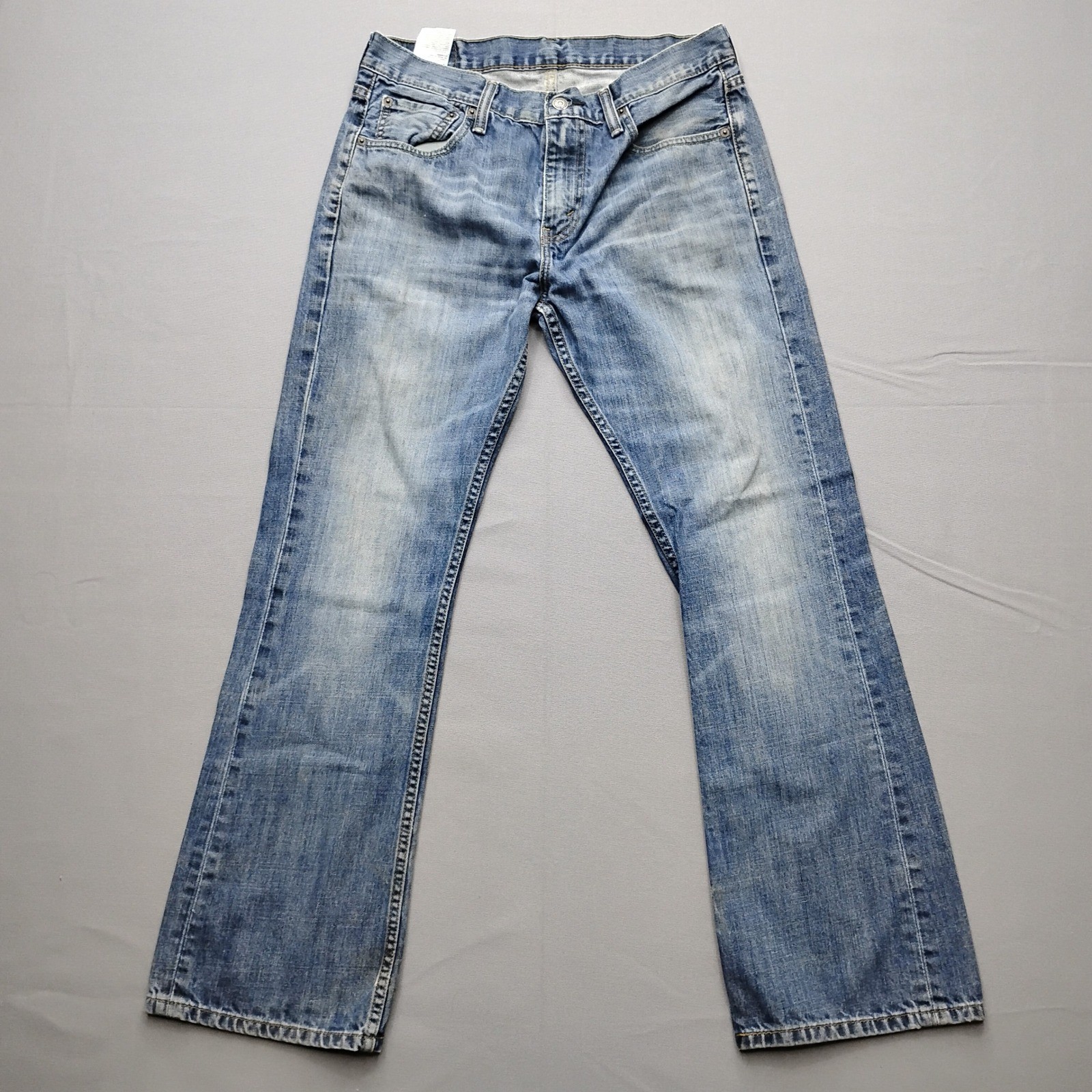 Levis 527 Slim Bootcut Jeans Mens 33×30 Blue Denim Medium Wash