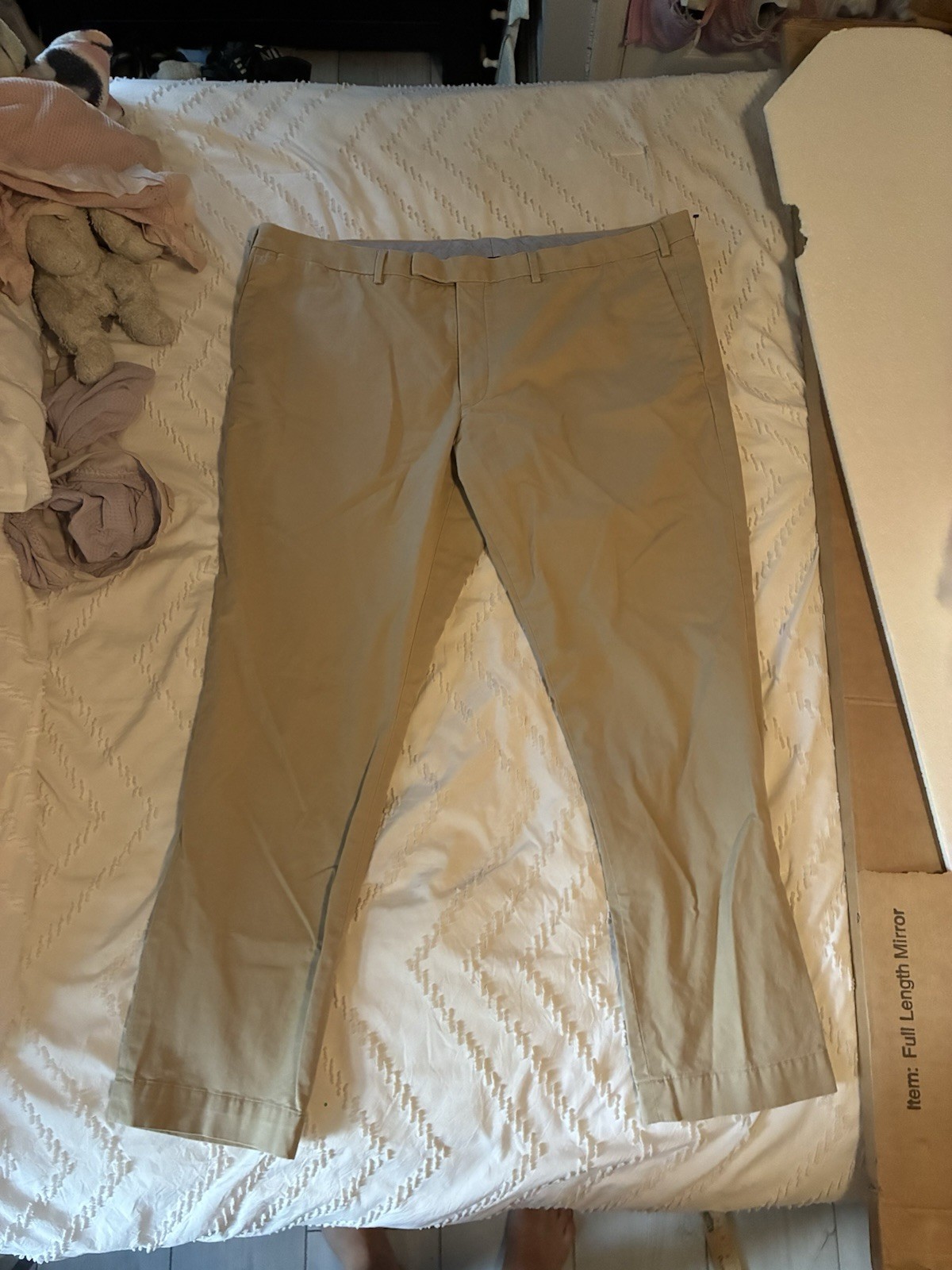 Polo Ralph Lauren Men’s Stretch Classic Fit Chino Pants Khaki 42×30 RN 41381