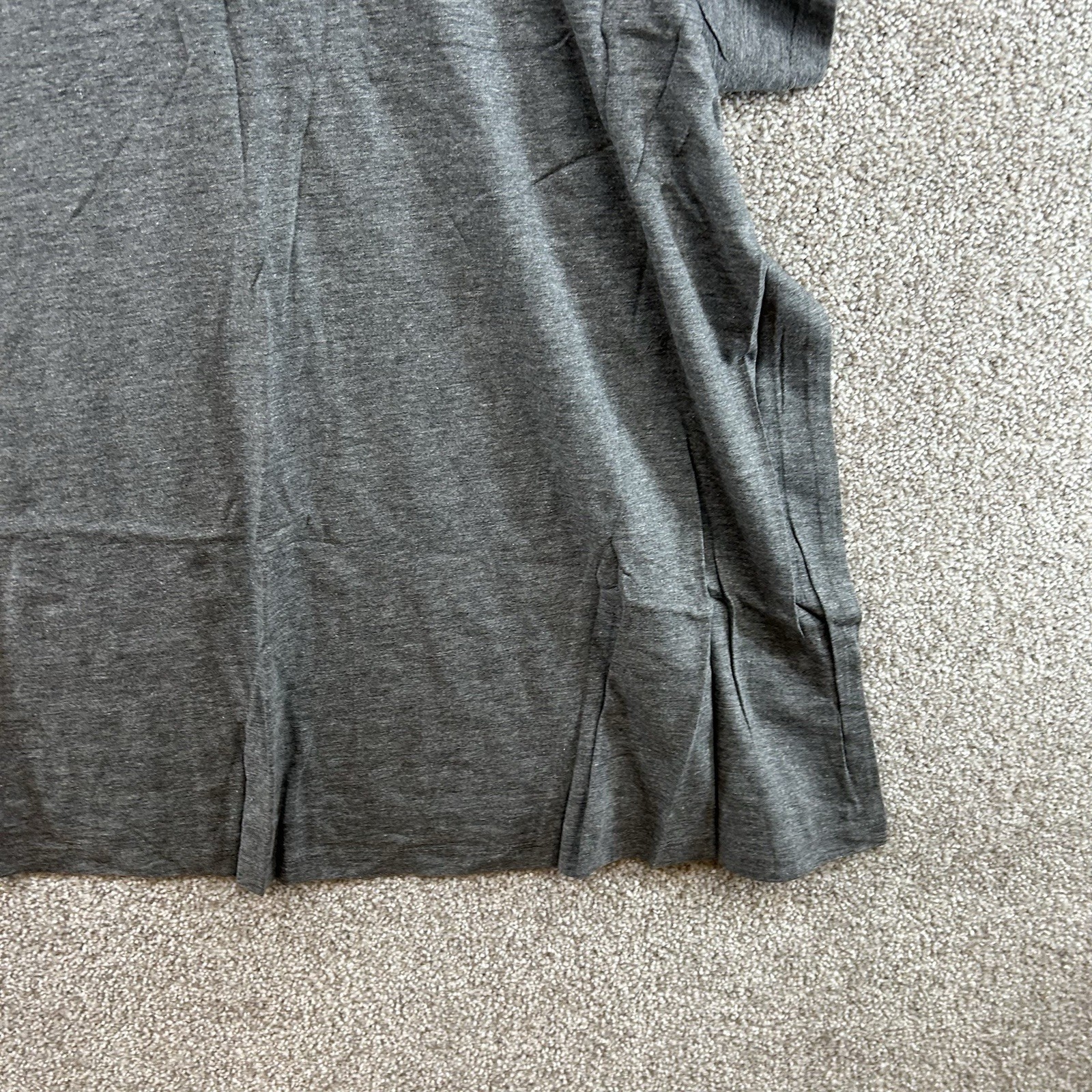 NWOT Roman’s Women’s T-Shirt Top Size 4X Gray Short Sleeve Pullover Stretch