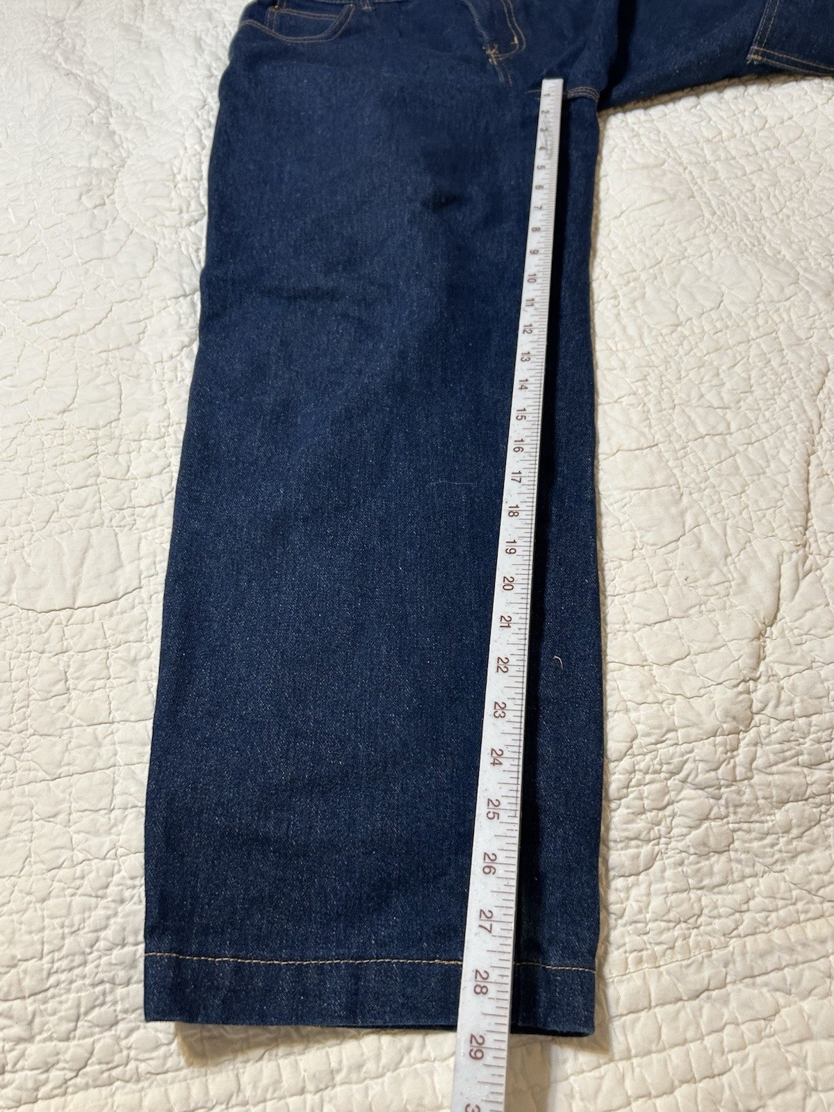 KNO BETTA Men’s Size 32×30 Jeans Carpenter Straight Leg Denim Dark Knobetta