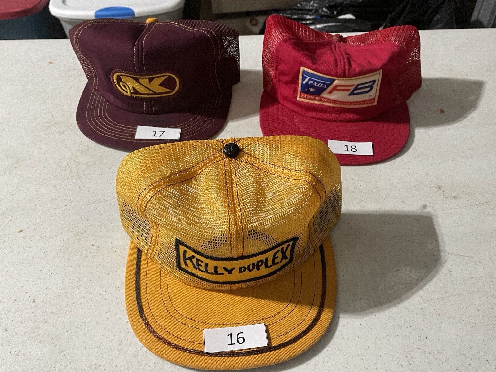 1 Vintage Feed + Advertising Trucker Hat. K-Brand, Louisville, + Others-You Pick