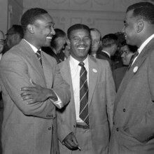 The three W’s (l-r) Frank Worrell, Everton Weekes and Clyde Walcott Frank Worrell Everton Weekes and Clyde Walcott