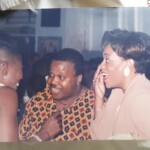 Allyson Leacock, Adzil Stuart and the late Rozanne Gribble at a Combermere Reunion
